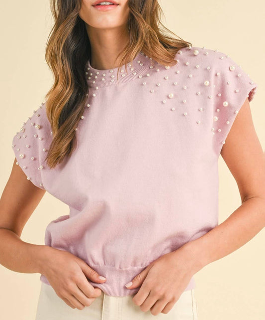 Lavender Pearl Top