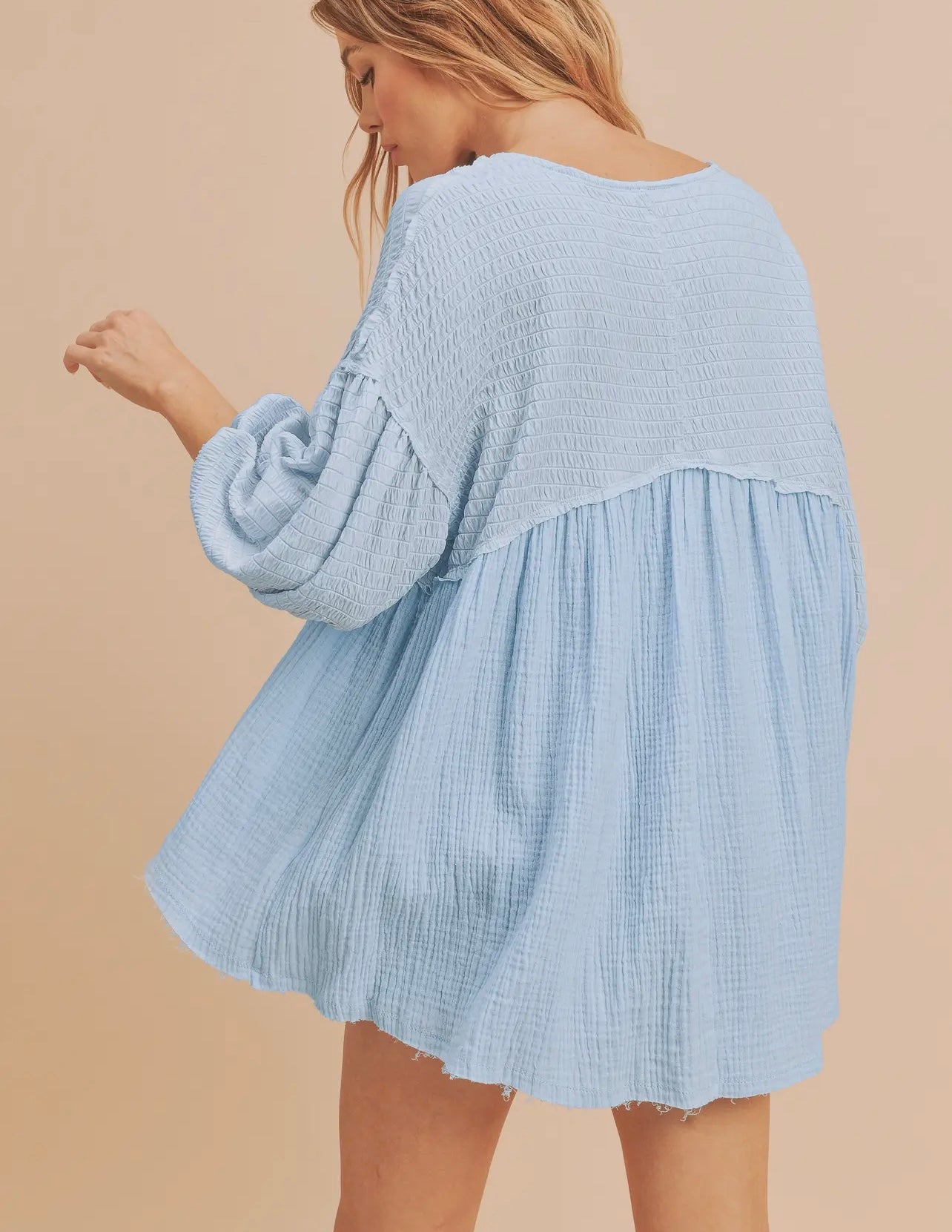 Blue Natalie Top