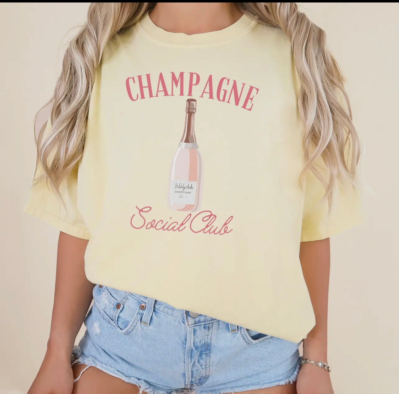 Champagne Social Club Tee